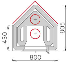 Подключение к дымоходу