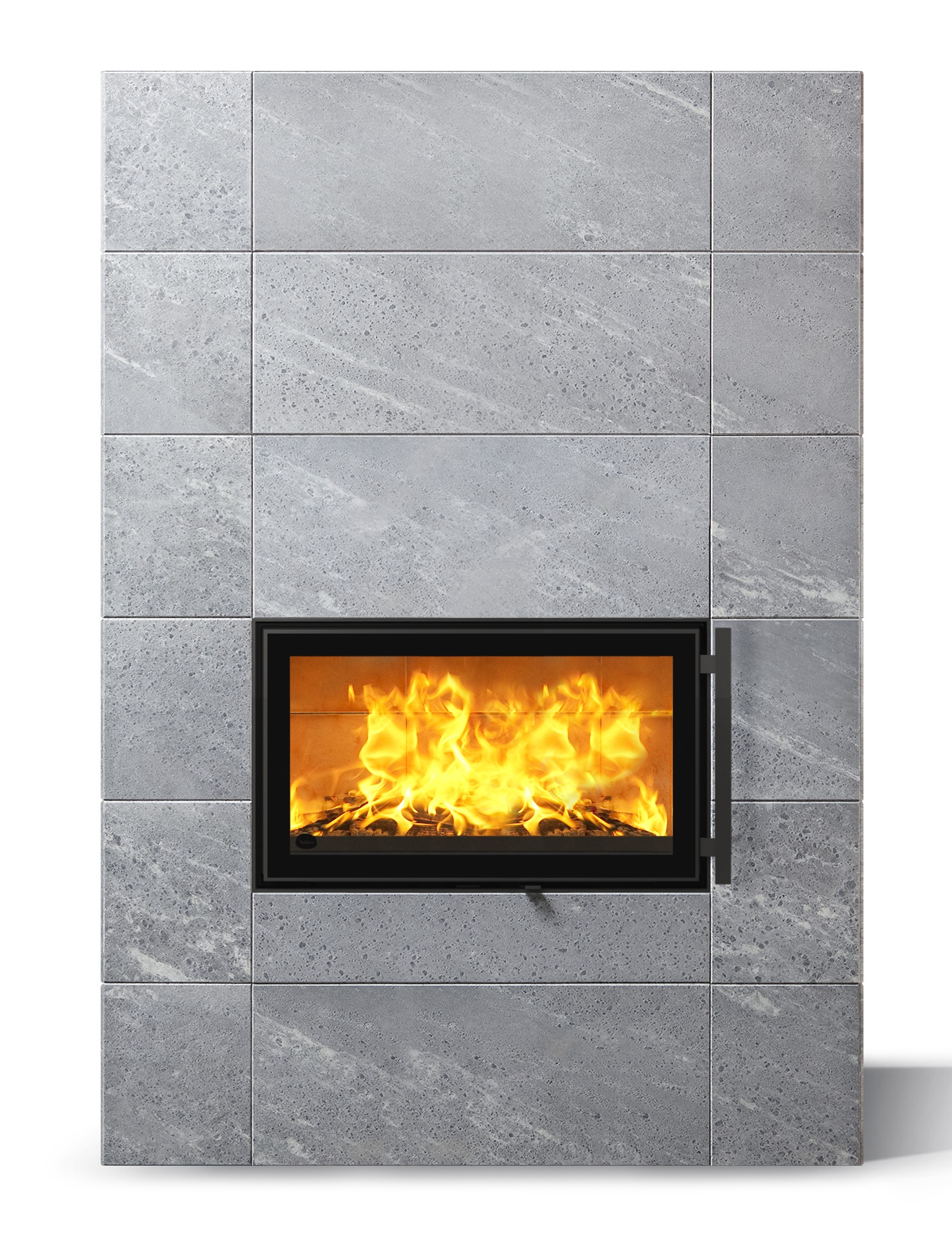 Теплоаккумулирующая печь-камин SARAMO TRIO