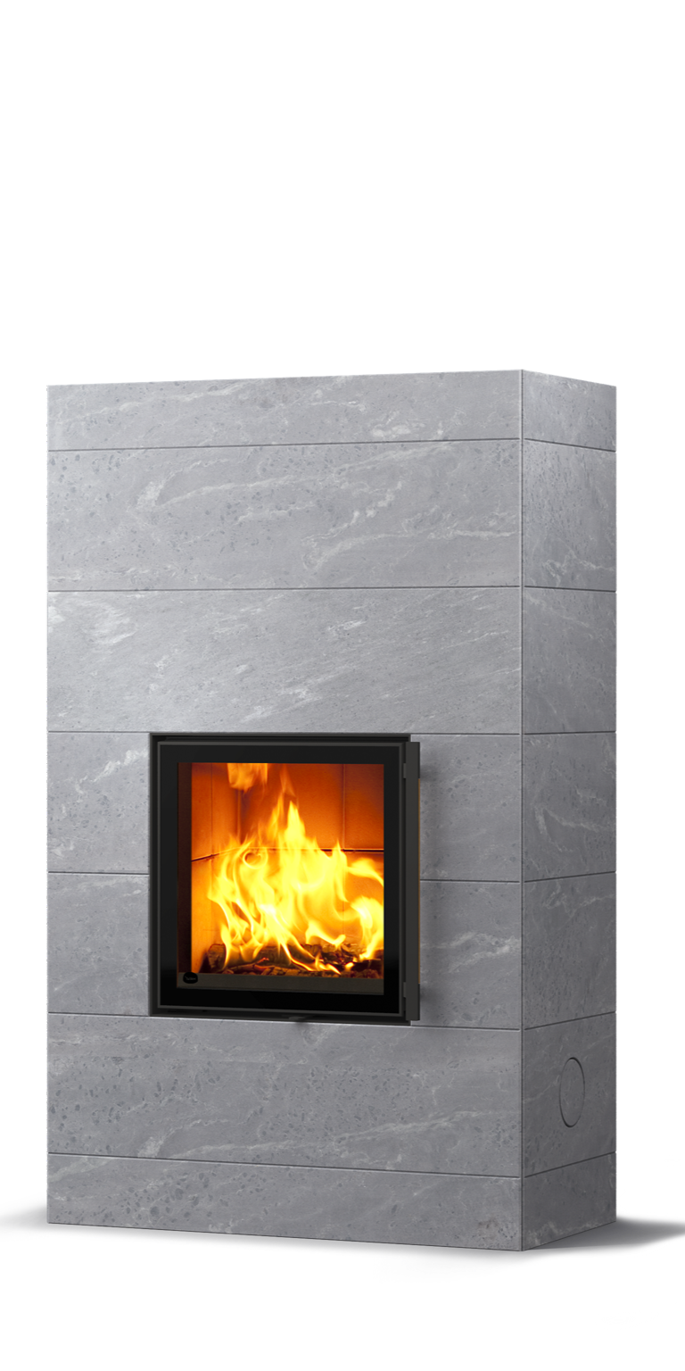 Теплоаккумулирующая печь-камин RAITA