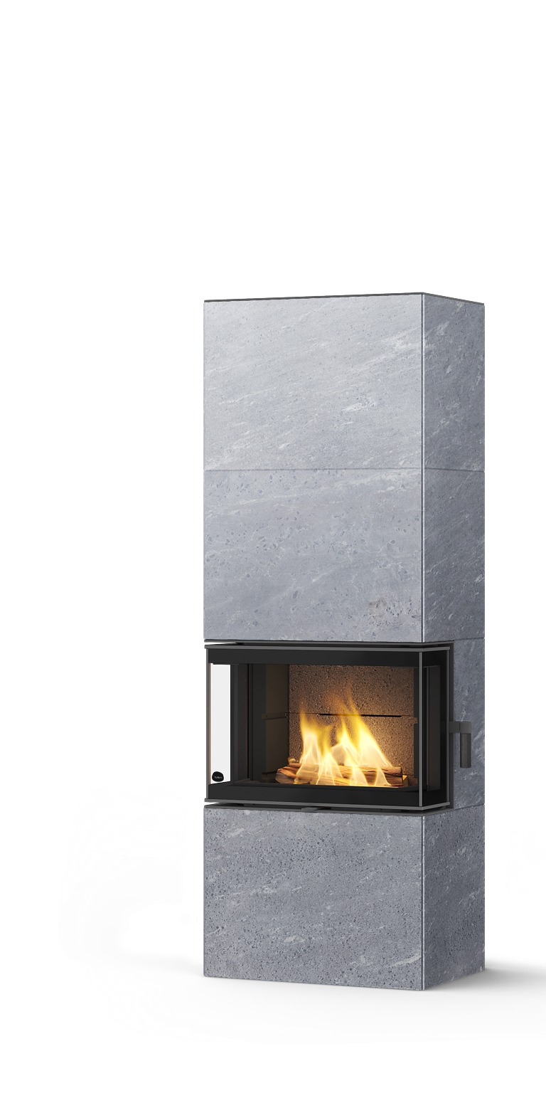 Теплоаккумулирующая печь камин Siera