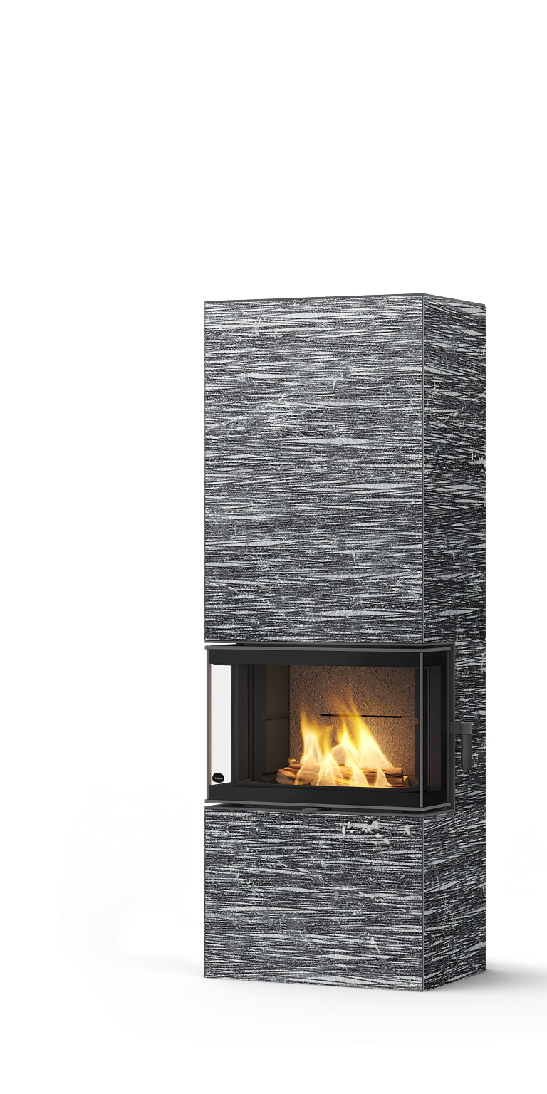 Теплоаккумулирующая печь камин Siera