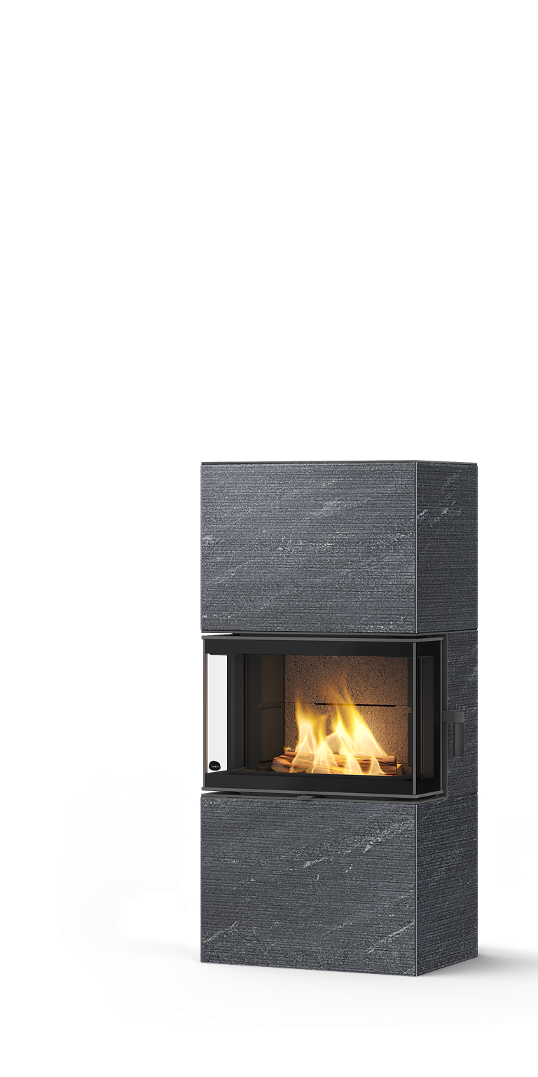 Теплоаккумулирующая печь камин Siera