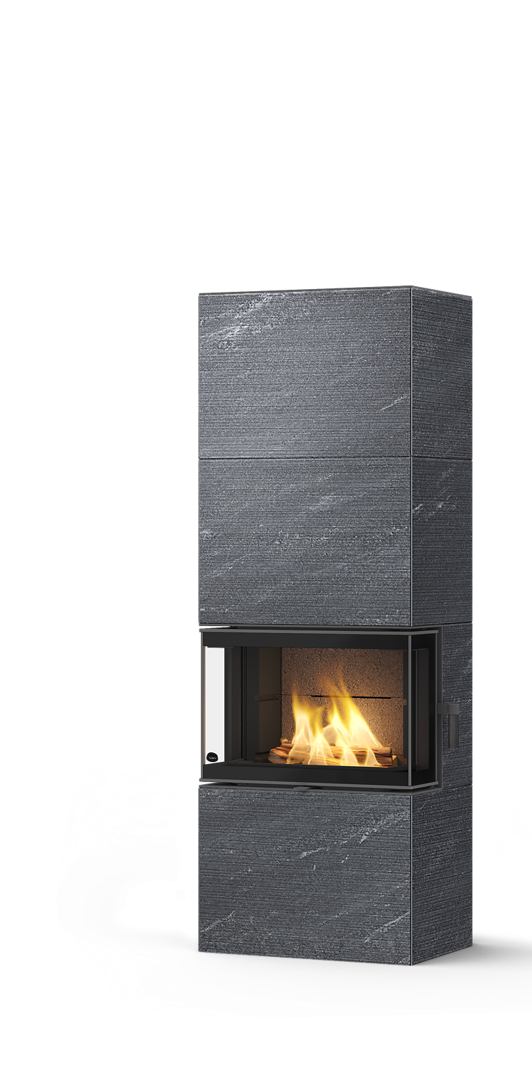 Теплоаккумулирующая печь камин Siera