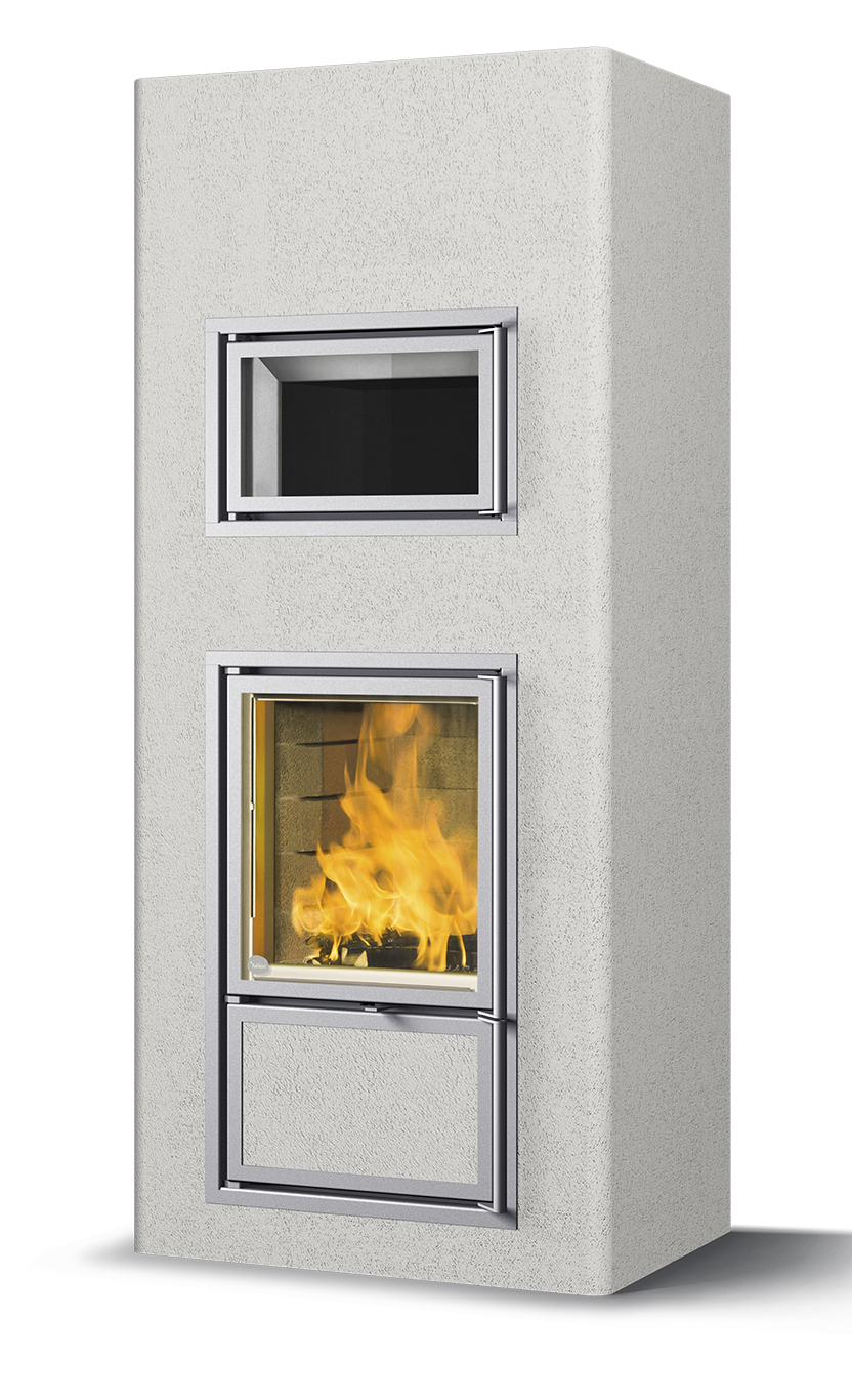 Печь-камин с облицовкой MUSTIO - Фото 1