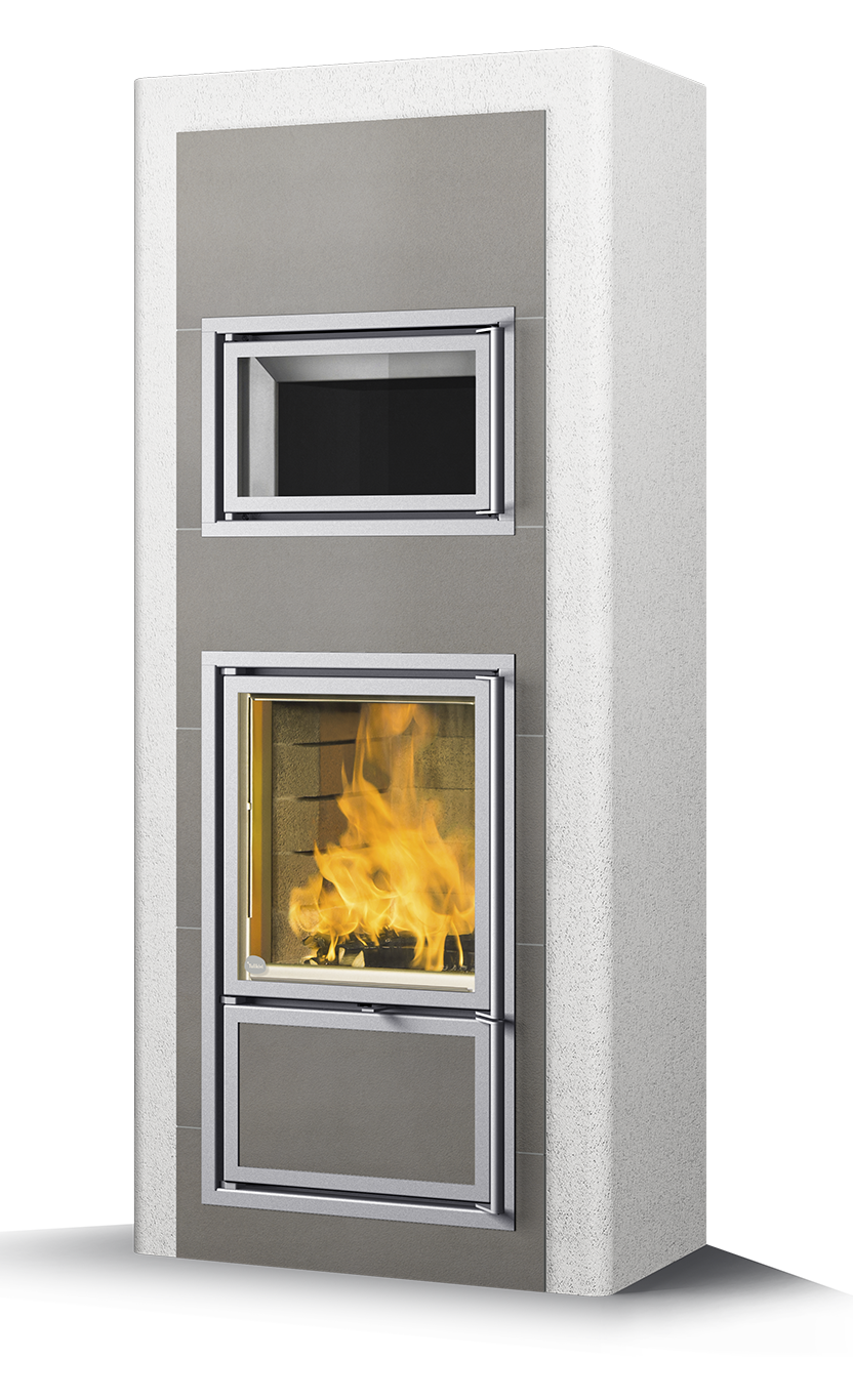 Печь-камин с облицовкой LENTUA - Фото 1