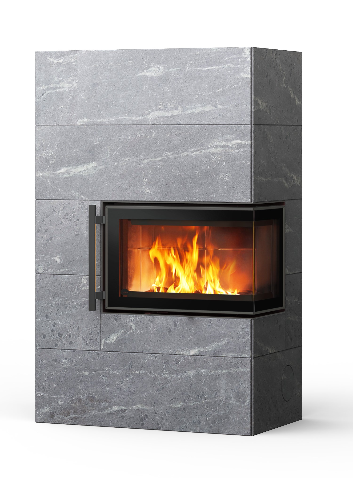 Теплоаккумулирующая печь-камин PETRO