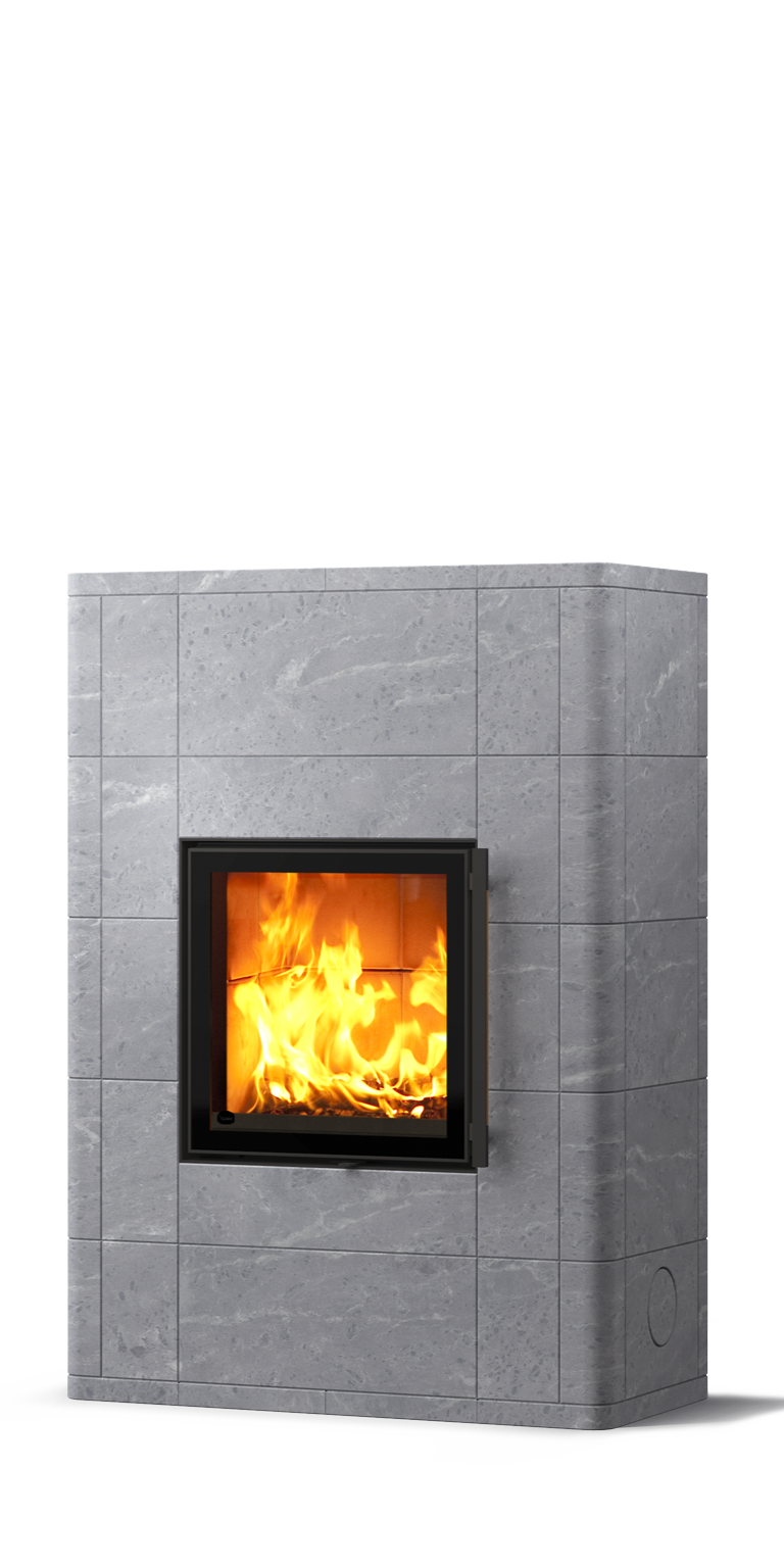 Теплоаккумулирующая печь-камин SALVO