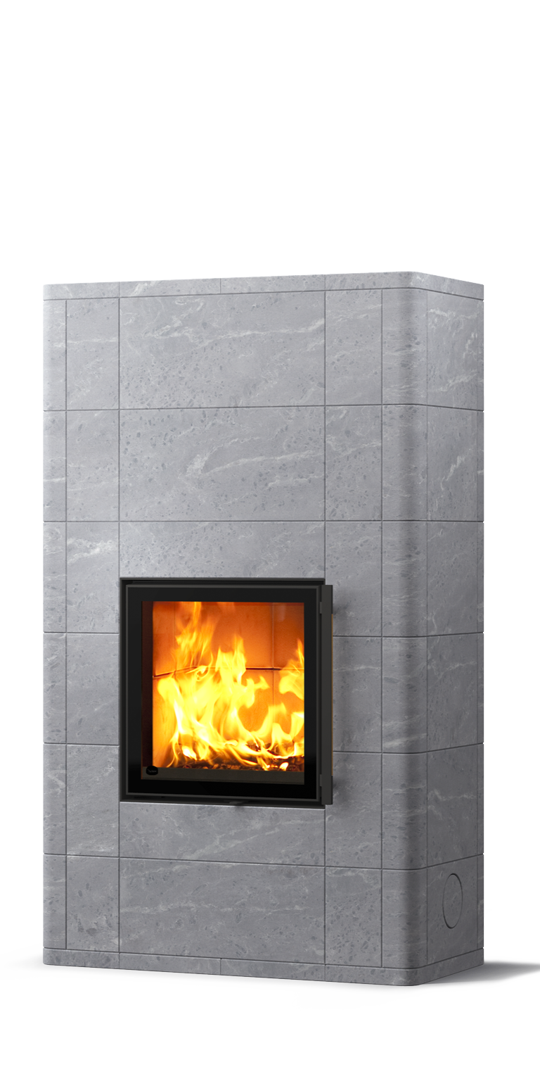 Теплоаккумулирующая печь-камин SALVO