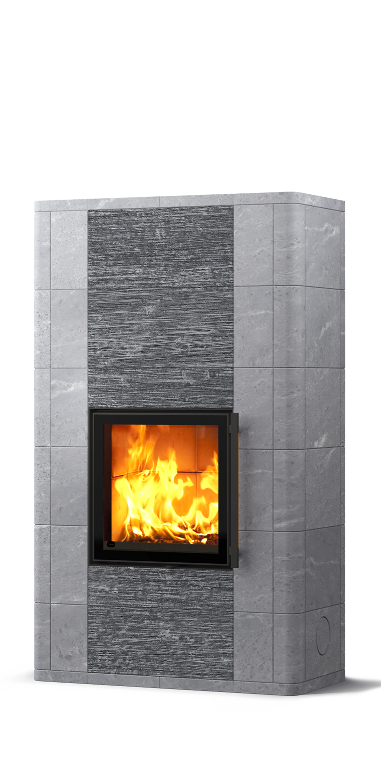 Теплоаккумулирующая печь-камин SALVO