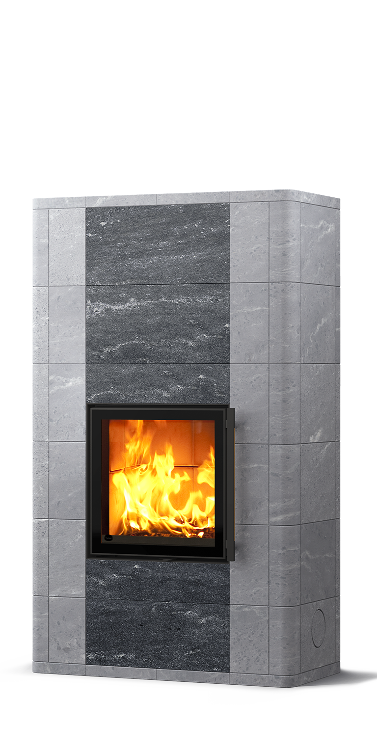 Теплоаккумулирующая печь-камин SALVO
