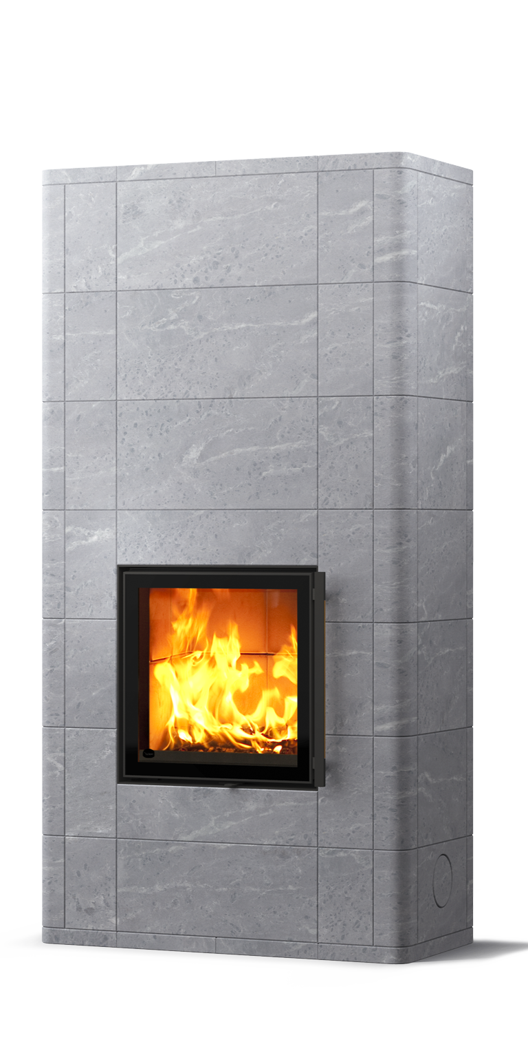 Теплоаккумулирующая печь-камин SALVO
