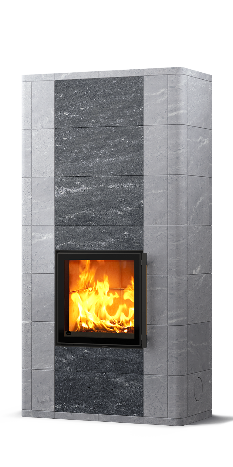 Теплоаккумулирующая печь-камин SALVO