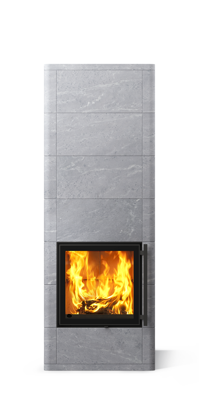 Теплоаккумулирующая печь-камин SALVO S