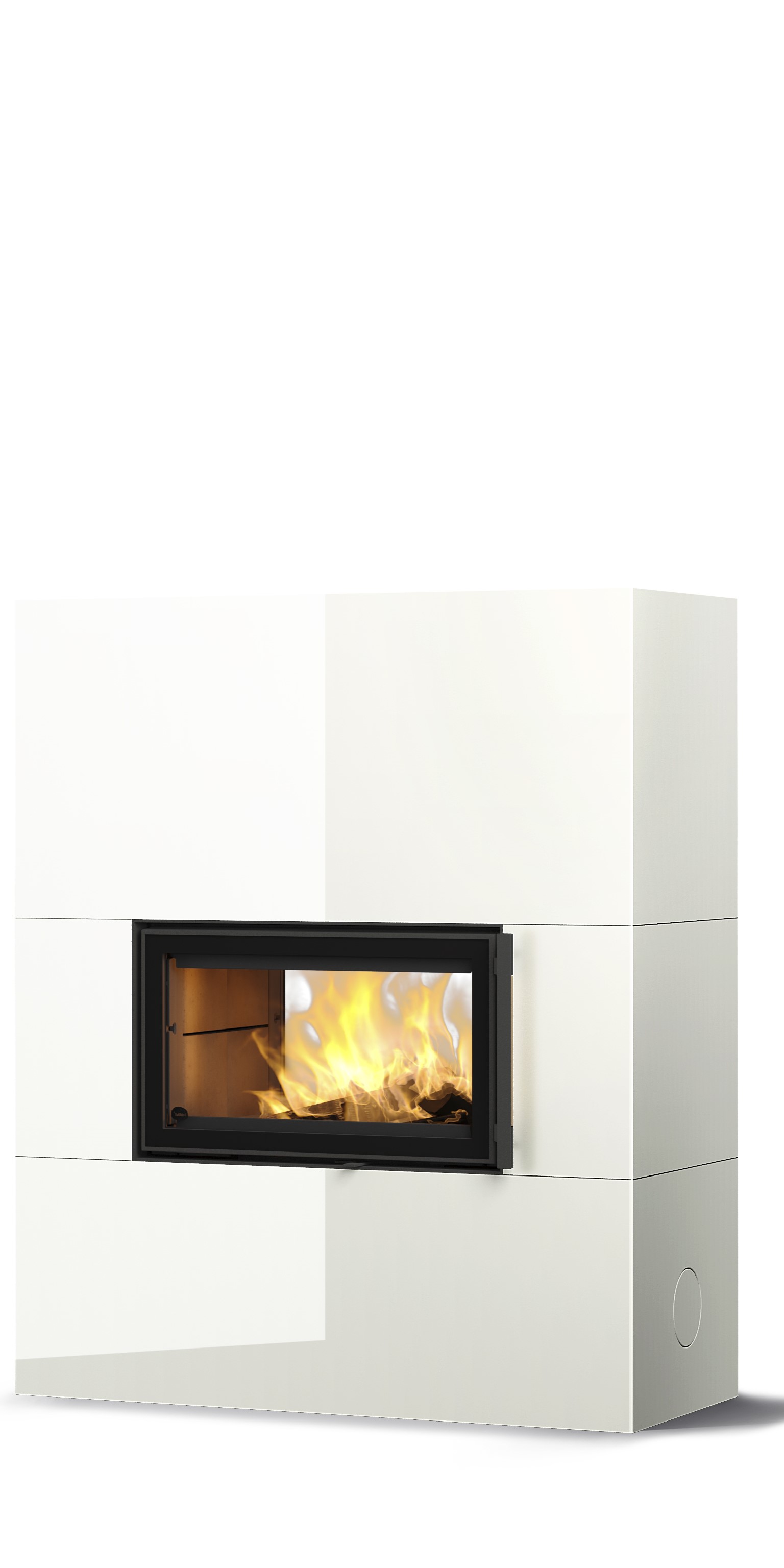 Теплоаккумулирующая печь-камин SARAMO 2D TRIO COLOR - Фото 3