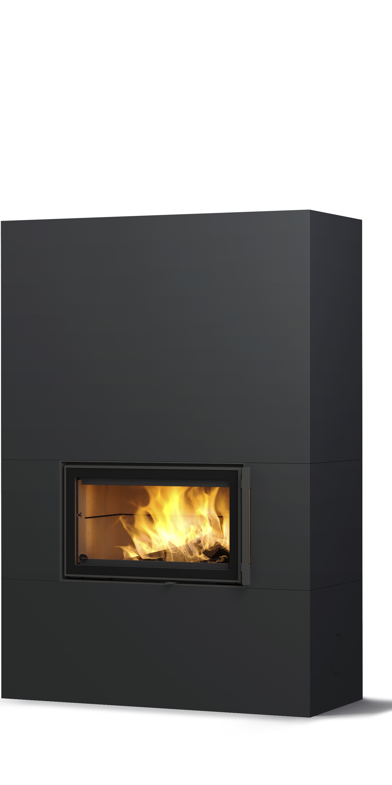 Теплоаккумулирующая печь-камин SARAMO TRIO COLOR