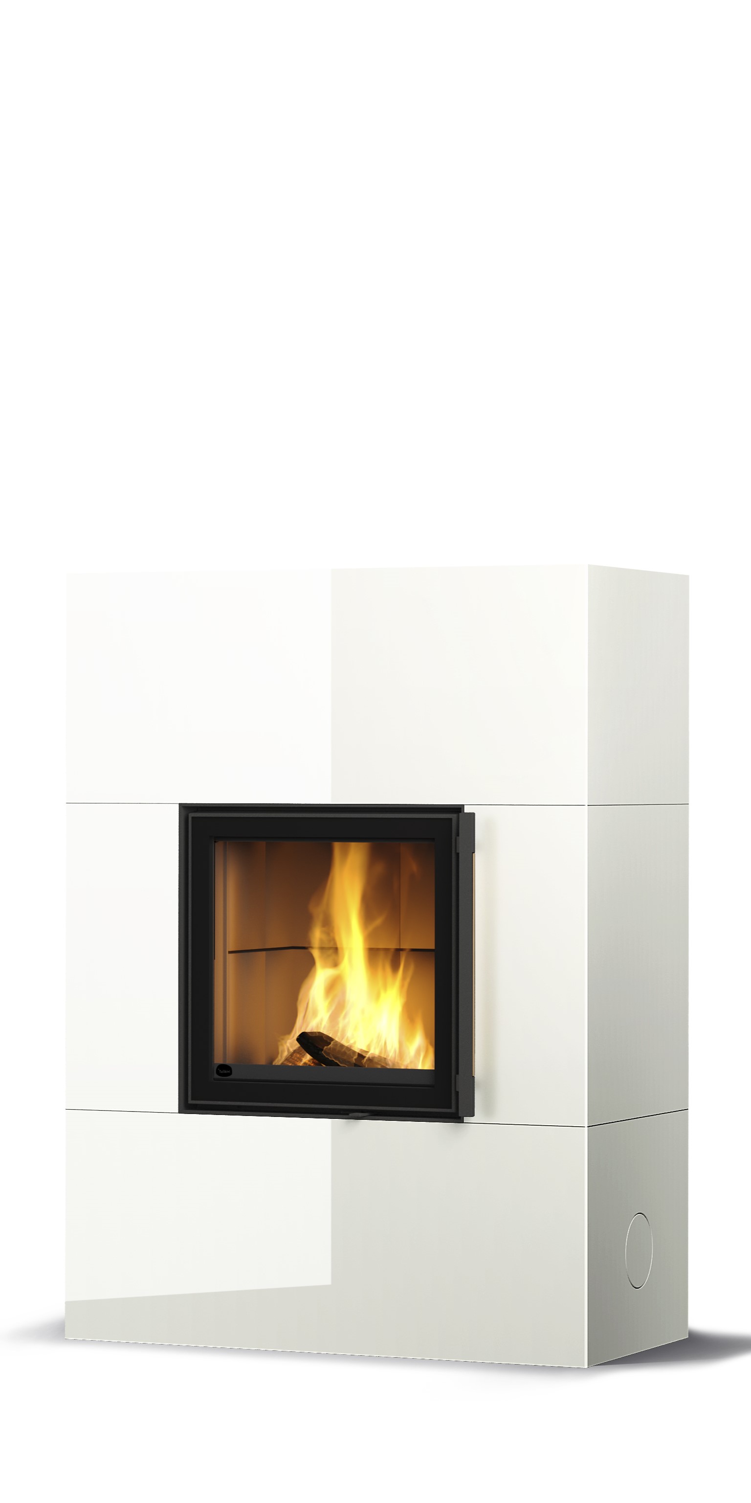 Теплоаккумулирующая печь-камин RAITA COLOR