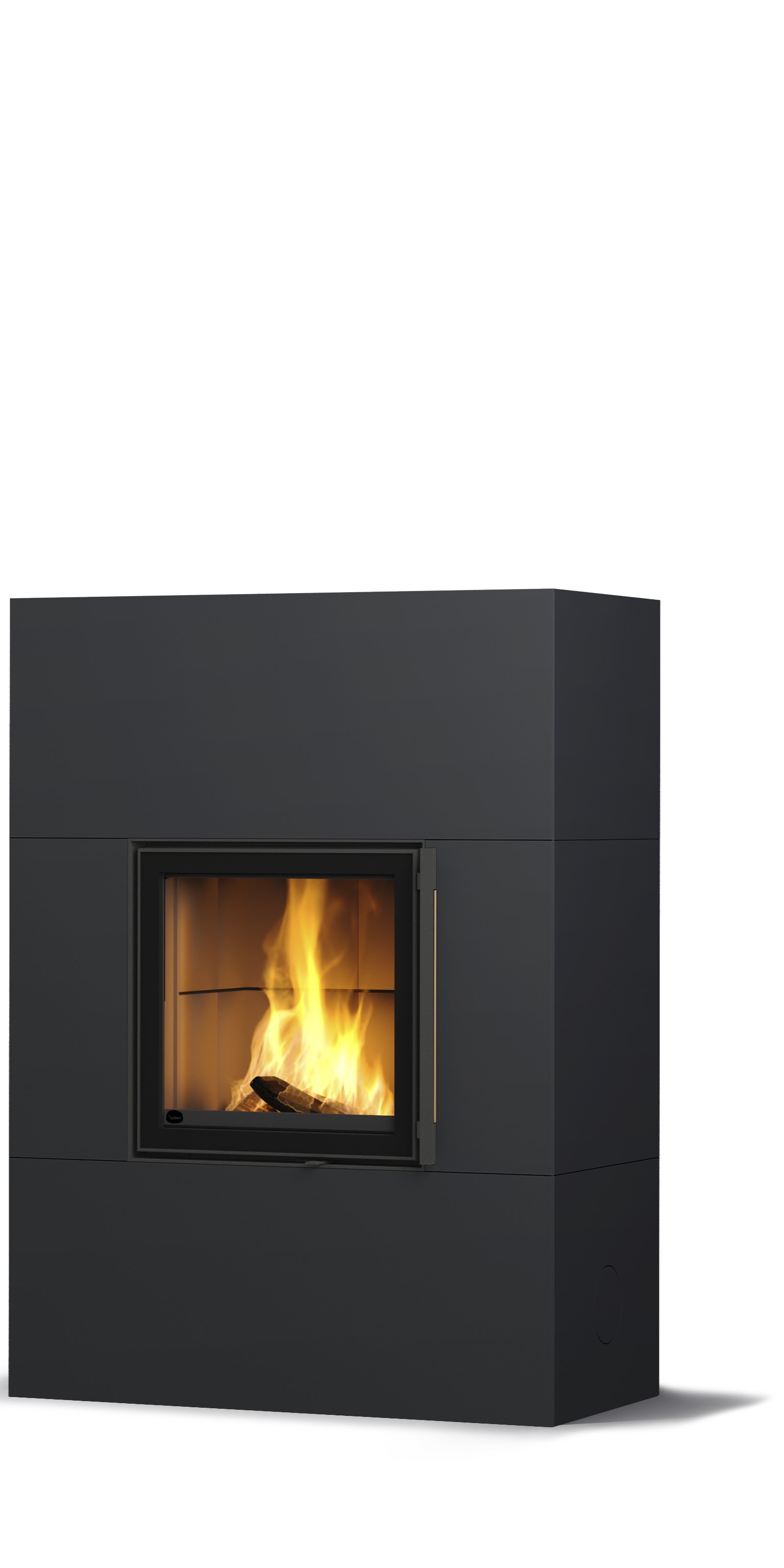 Теплоаккумулирующая печь-камин RAITA COLOR