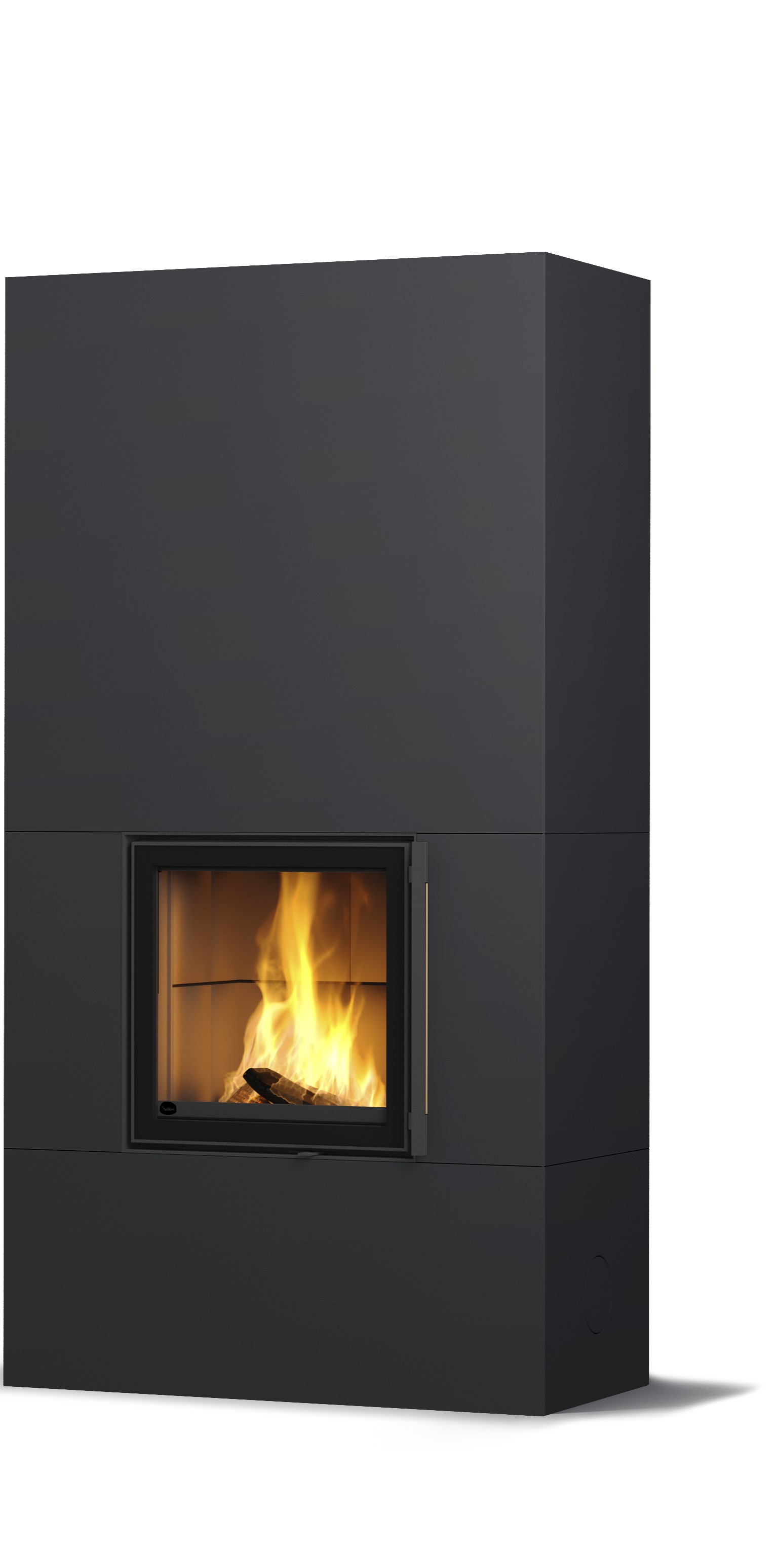 Теплоаккумулирующая печь-камин RAITA COLOR