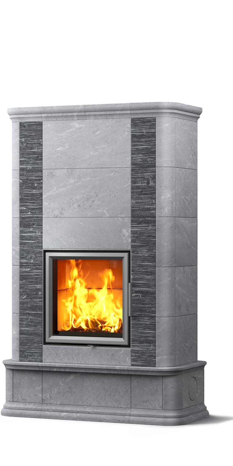 Теплоаккумулирующая печь-камин AKKO