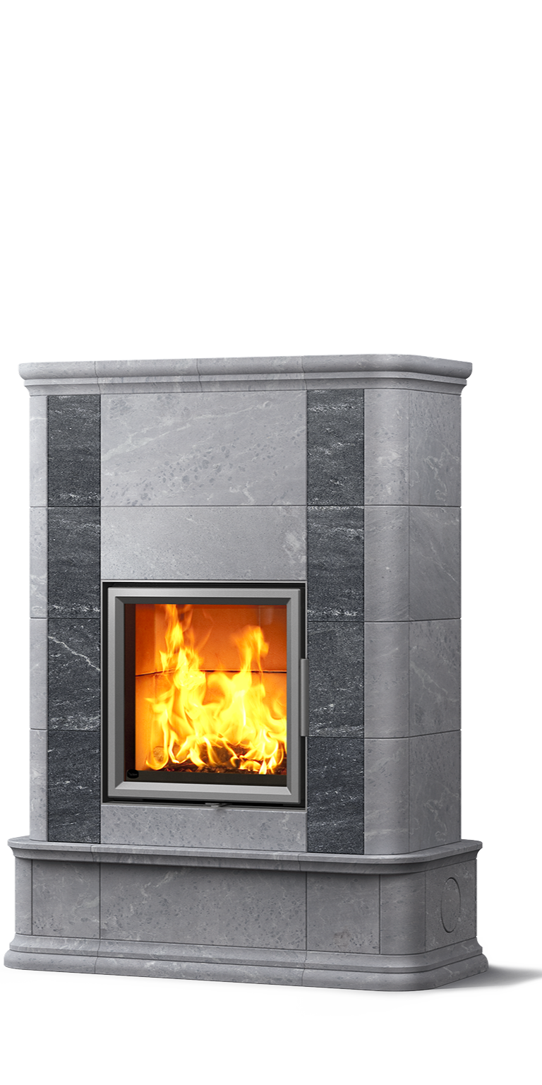 Теплоаккумулирующая печь-камин AKKO