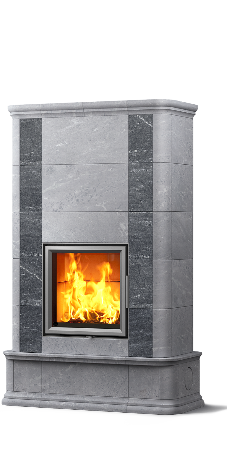 Теплоаккумулирующая печь-камин AKKO