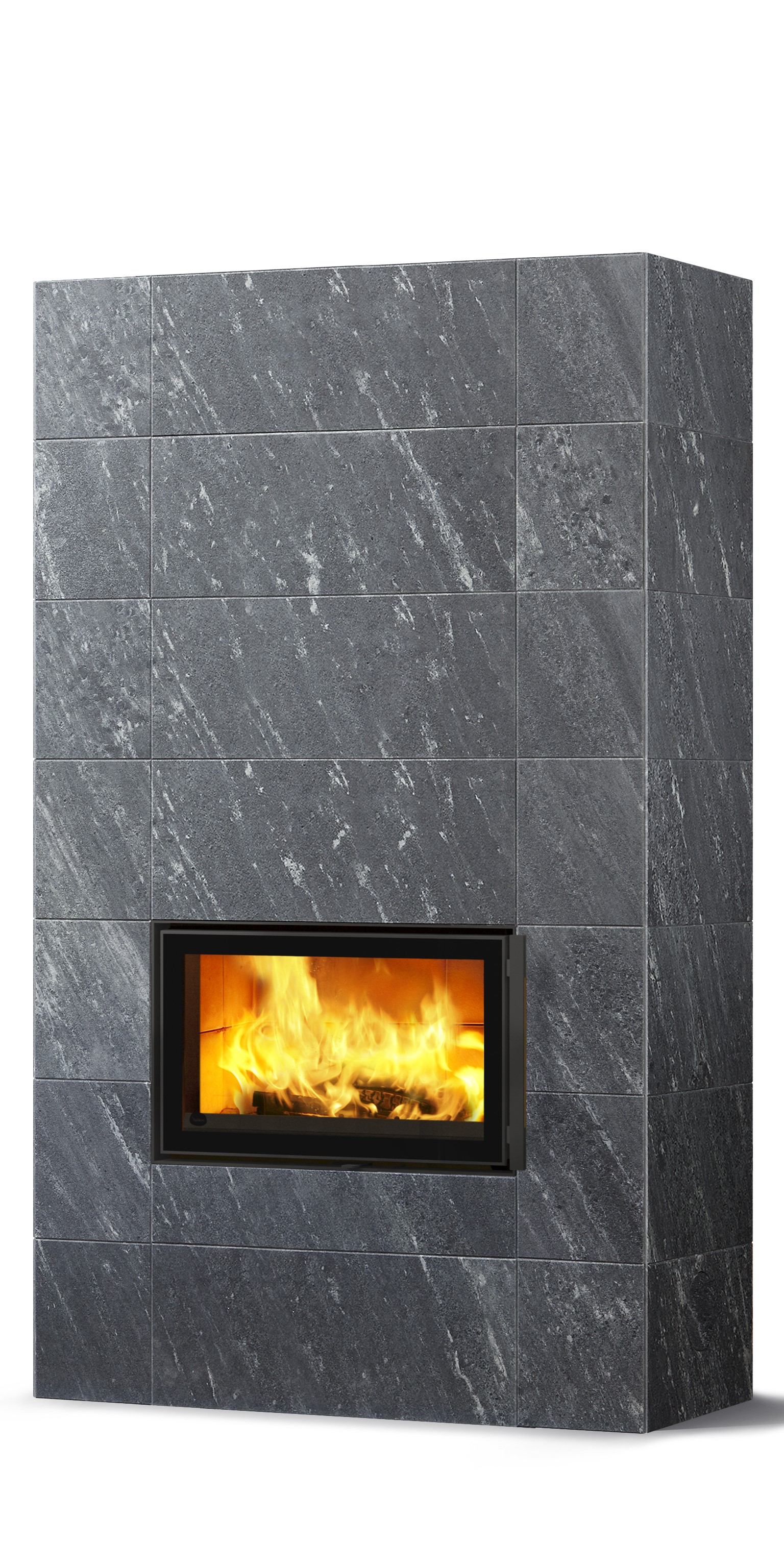 Теплоаккумулирующая печь-камин SARAMO TRIO