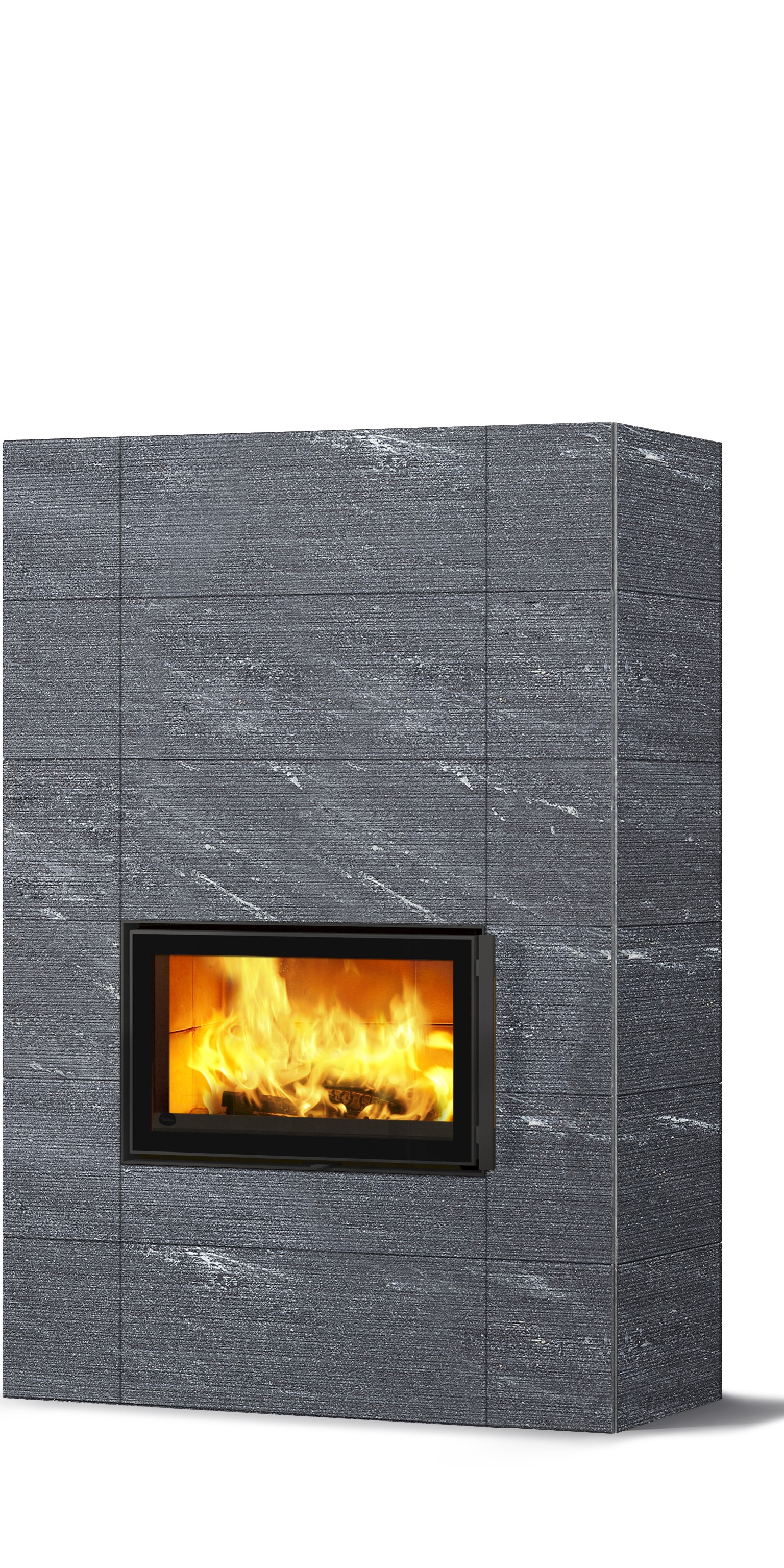 Теплоаккумулирующая печь-камин SARAMO TRIO