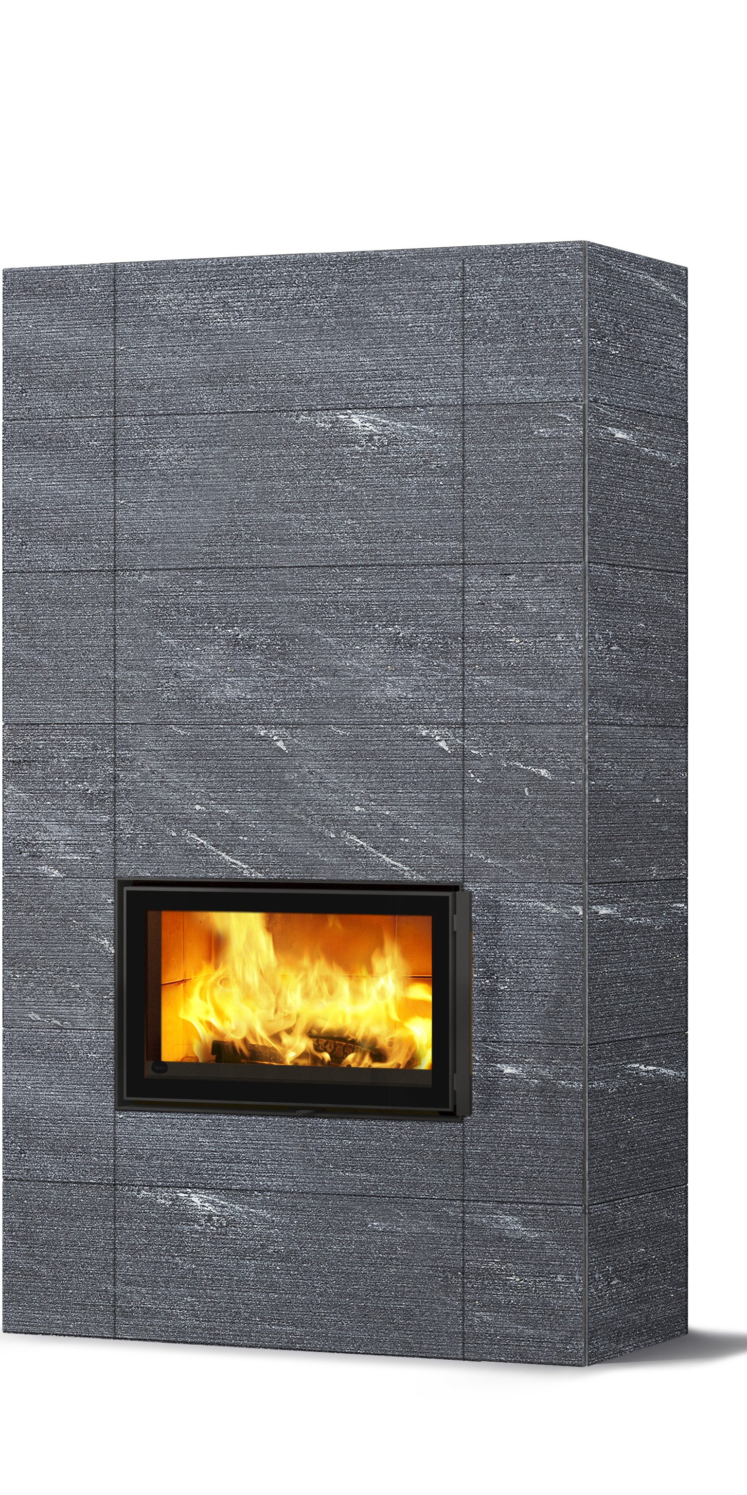 Теплоаккумулирующая печь-камин SARAMO TRIO