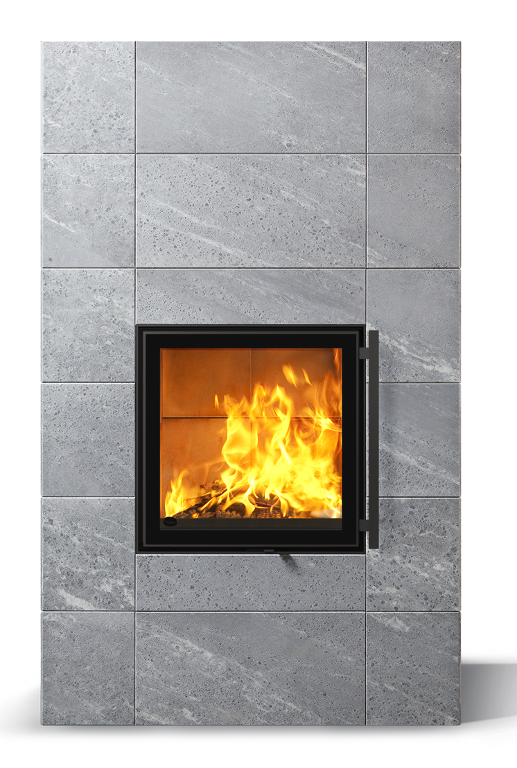 Теплоаккумулирующая печь-камин RAITA TRIO