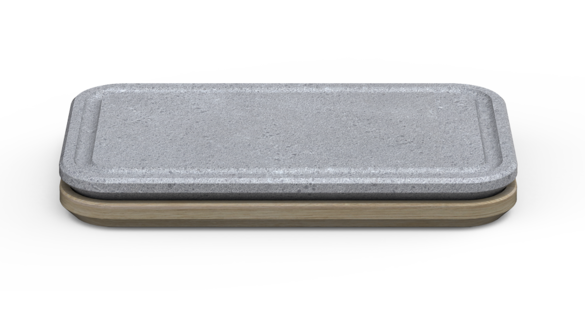 Плита для выпечки из талькомагнезита