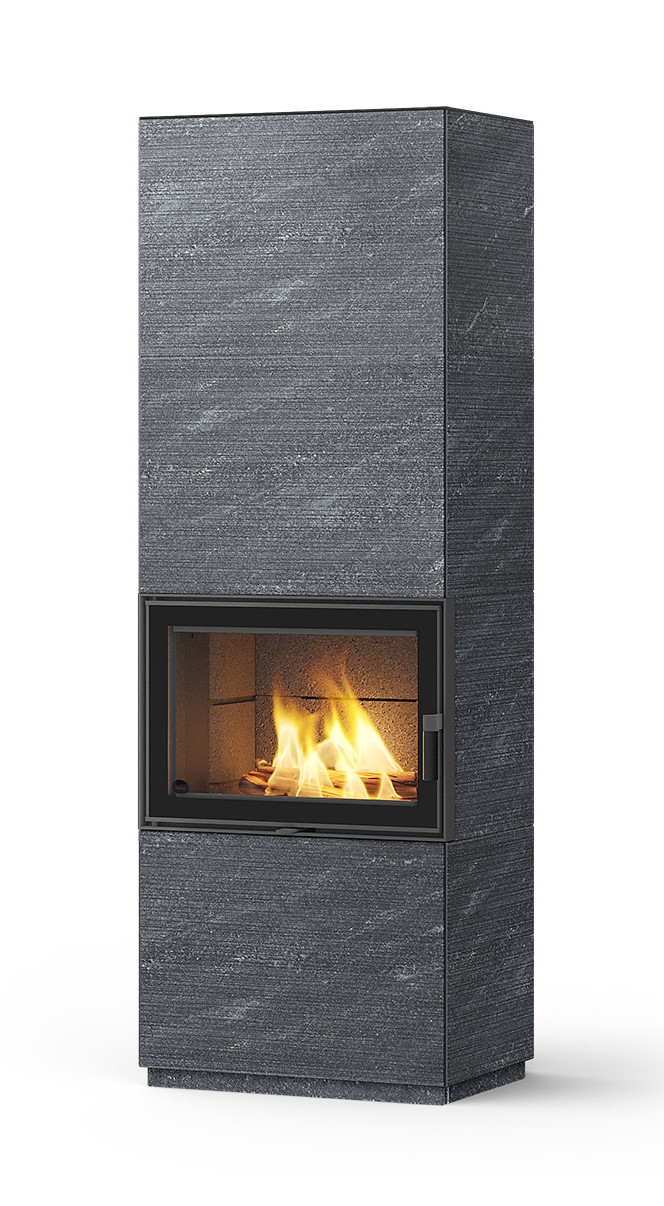 Теплоаккумулирующая печь камин HARI