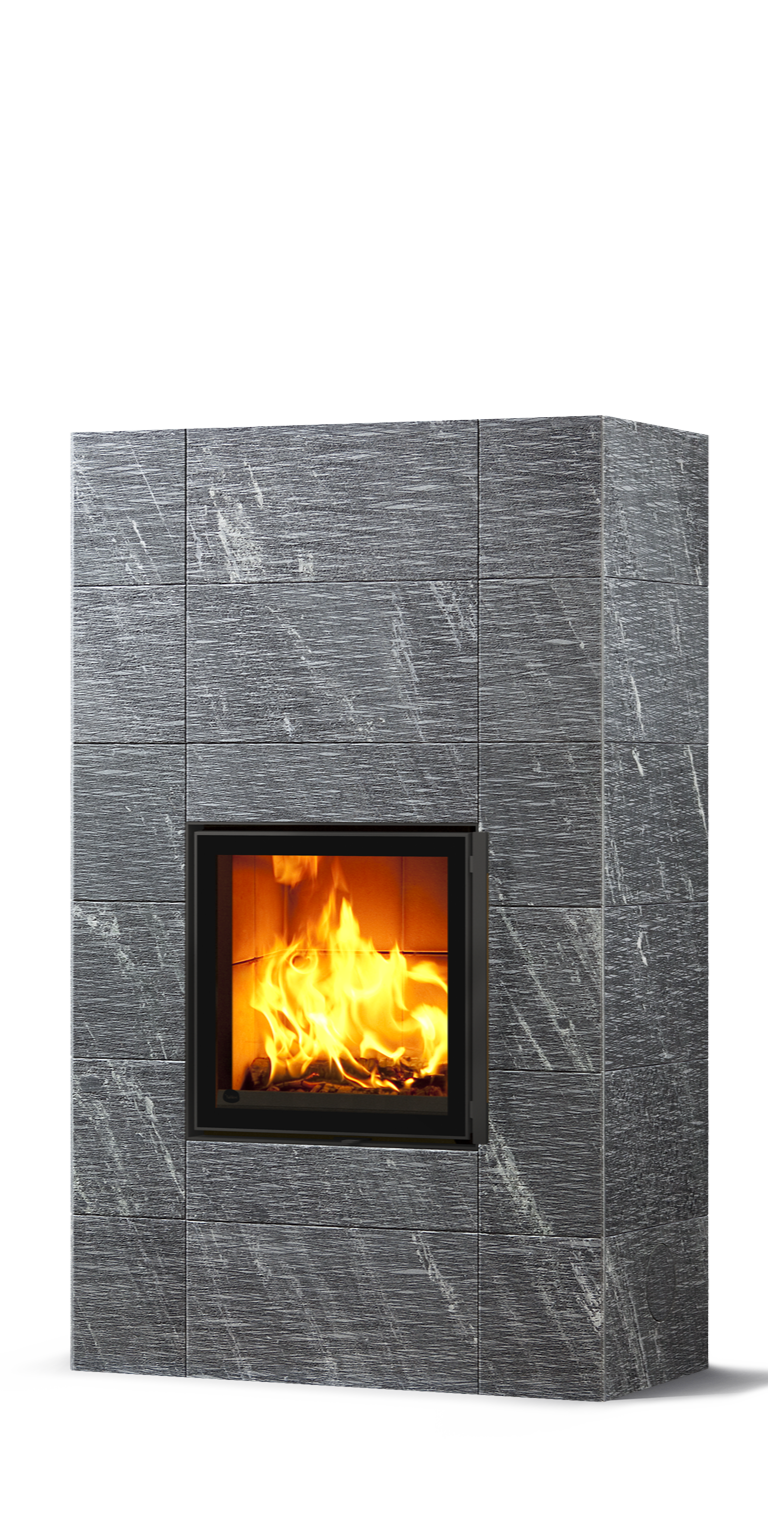 Теплоаккумулирующая печь-камин RAITA TRIO