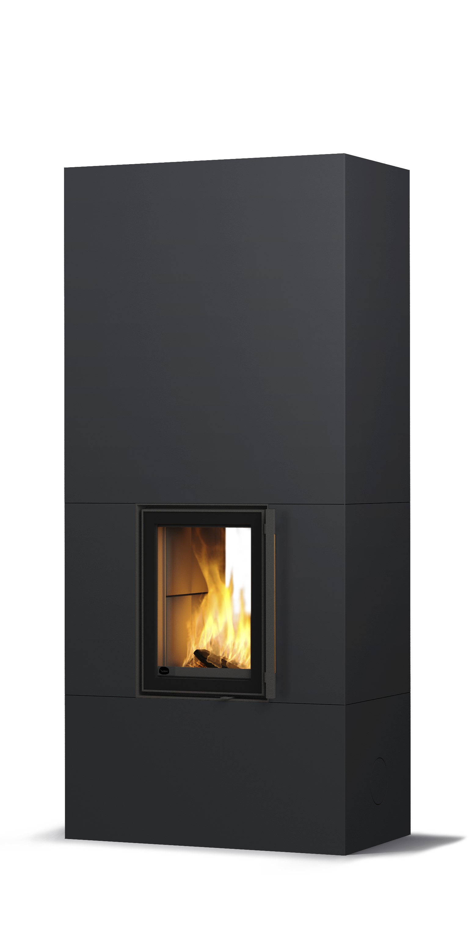 Теплоаккумулирующая печь-камин KOLI 2D COLOR